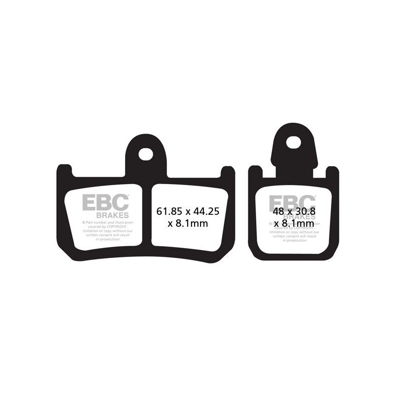 BRAKE PAD FA SER ORGANIC