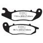 BRAKE PAD CARBON TT DIRT
