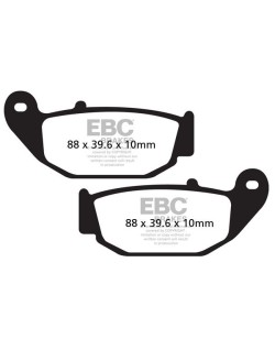 BRAKE PAD FA SER ORGANIC