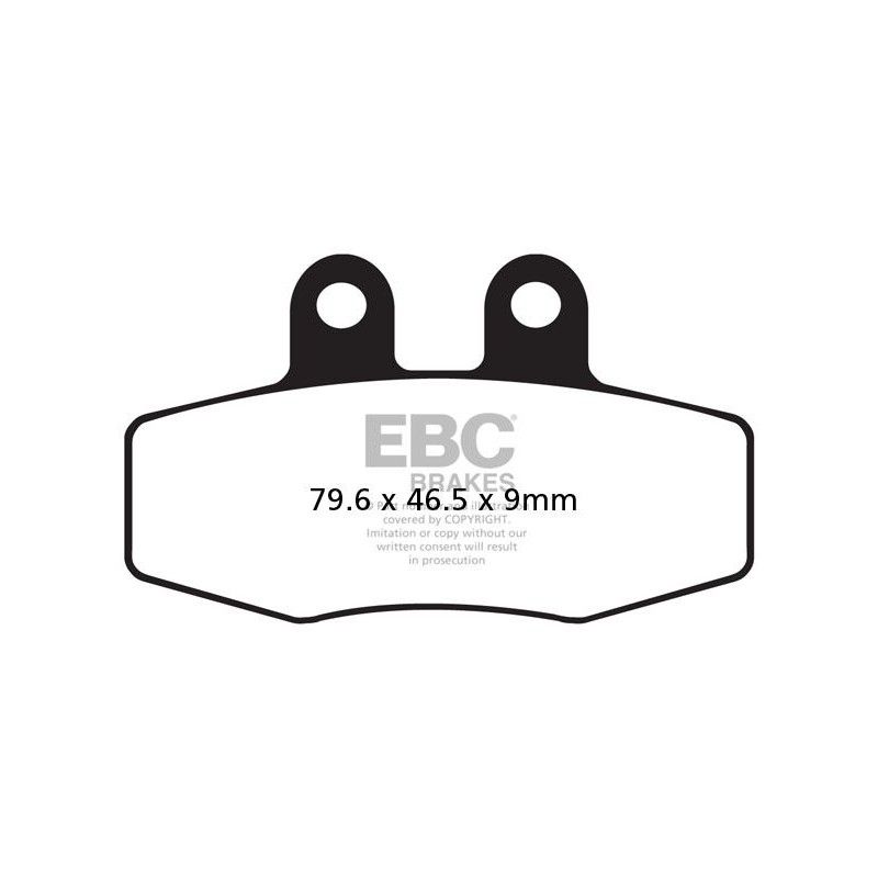 BRAKE PAD FA SER ORGANIC