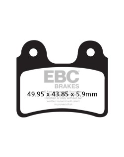 BRAKE PAD CARBON TT DIRT