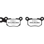 BRAKE PAD CARBON TT DIRT