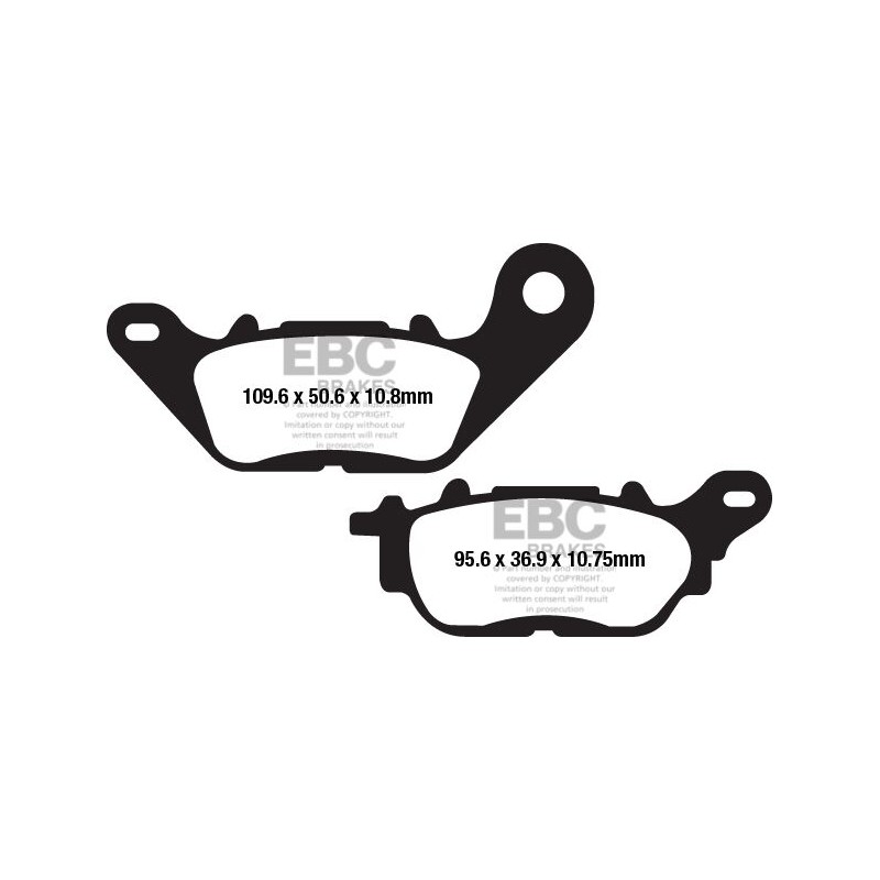 BRAKE PAD FA SER ORGANIC