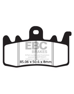 BRAKE PAD FA SER ORGANIC