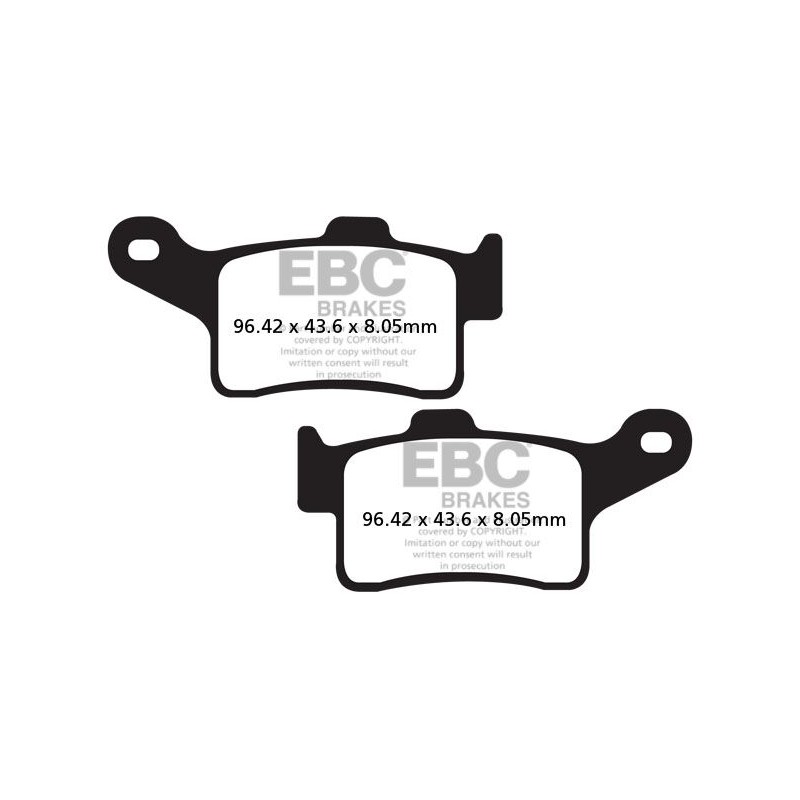 BRAKE PAD FA SER ORGANIC