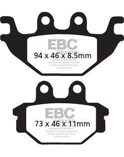 BRAKE PAD CARBON SCOOTER