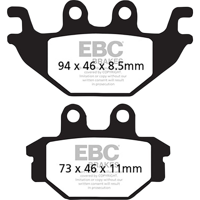 BRAKE PAD CARBON SCOOTER