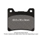 BRAKE PAD EBC EPFA088HH