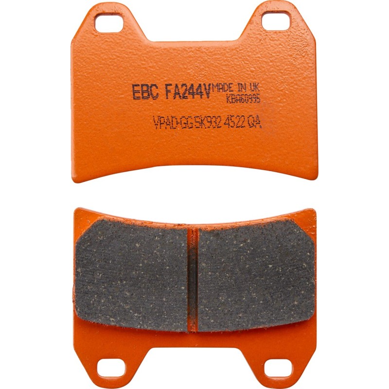 BRAKE PAD VEE SEMISNTRD
