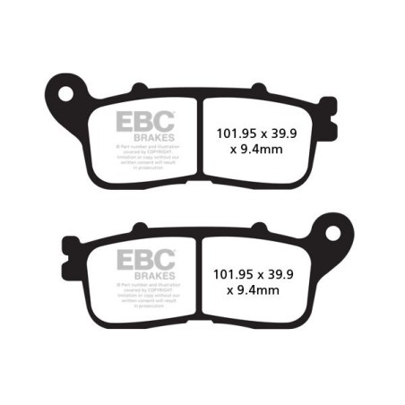 BRAKE PAD SINTERED HH