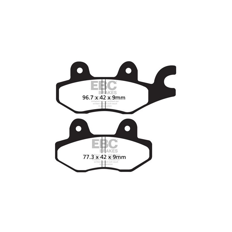 BRAKE PAD GPFA SINTER RACE