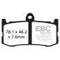 BRAKE PAD GPFA SINTER RACE