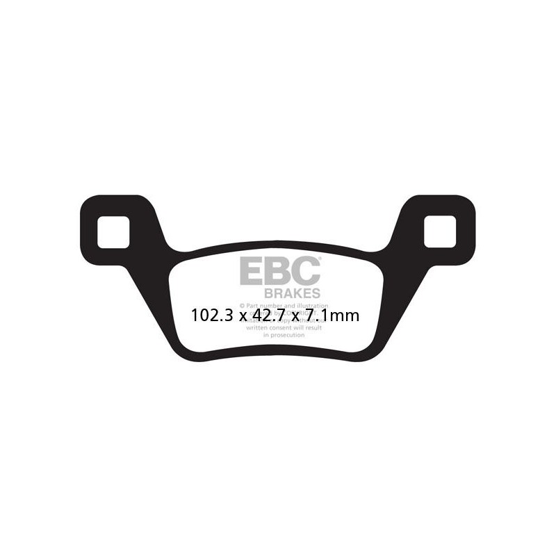 BRAKE PAD SINT R SERIES