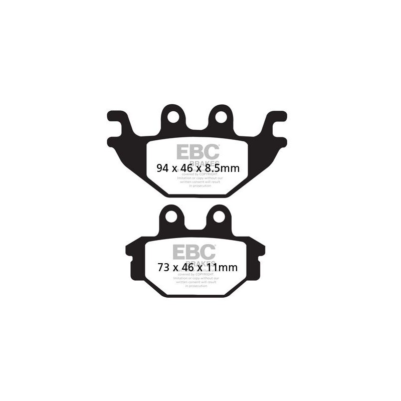 BRAKE PAD SINTERED HH