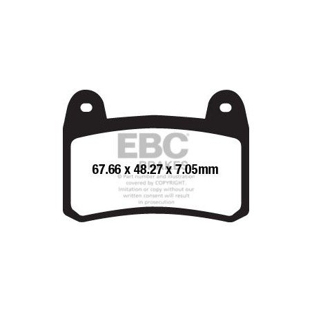 BRAKE PAD SINTERED HH