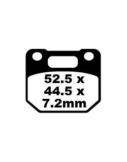 BRAKE PAD FA SER ORGANIC