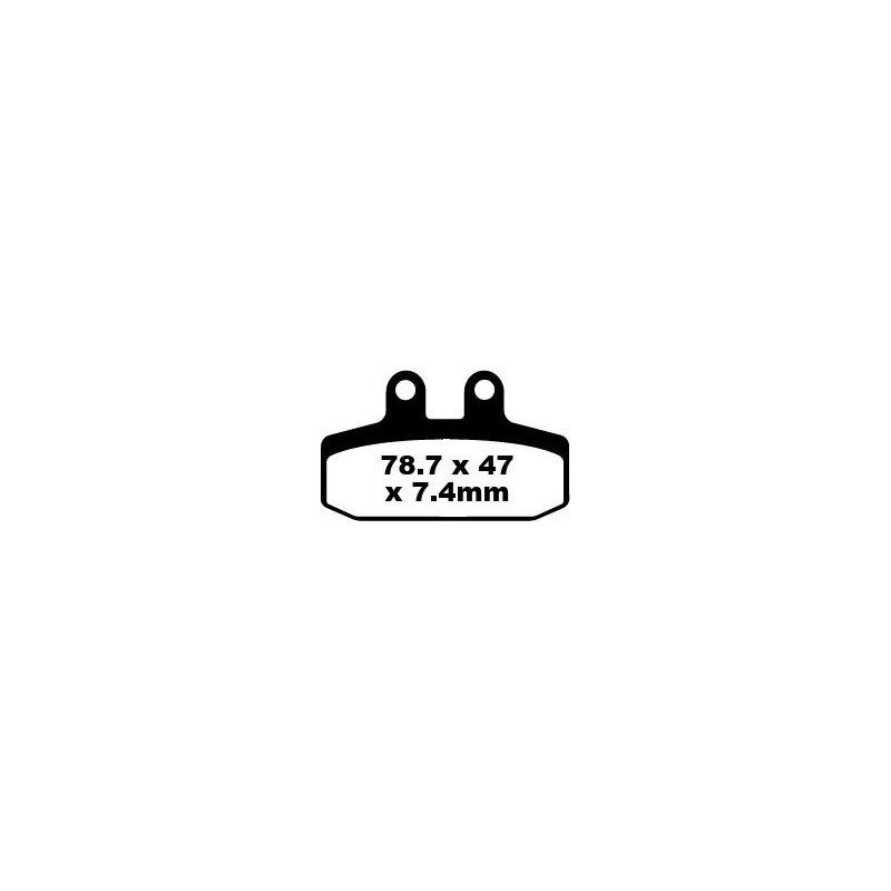 BRAKE PAD FA SER ORGANIC