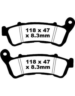 BRAKE PAD FA SER ORGANIC