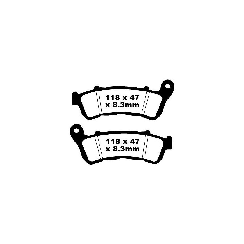 BRAKE PAD FA SER ORGANIC