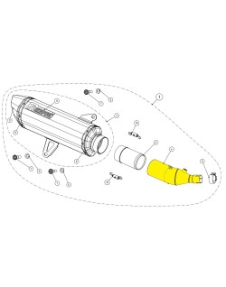 LINK PIPE SS XMAX300