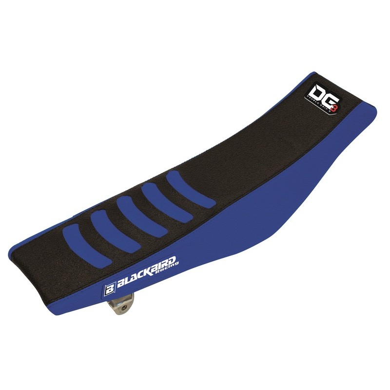 Housse de selle BLACKBIRD Double Grip 3 bleu/noir Yamaha YZ450F Housse de selle BLACKBIRD Double Grip 3 bleu/noir Yamaha YZ450F