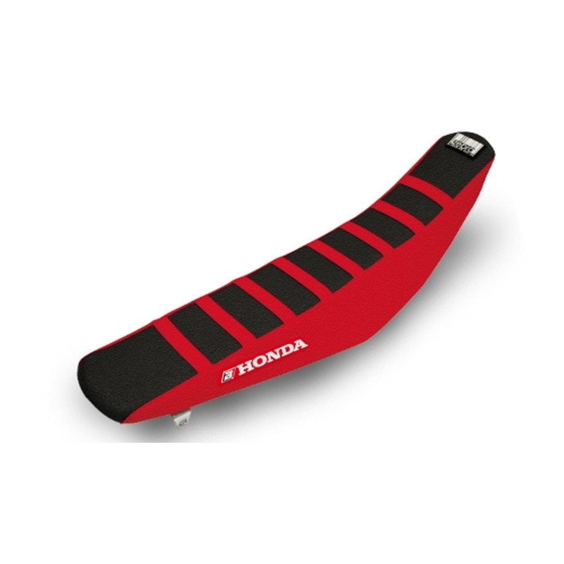 Housse de selle BLACKBIRD Zebra noire/rouge Honda CRF250/450R Housse de selle BLACKBIRD Zebra noire/rouge Honda CRF250/450R