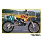 Housse de selle TECNOSEL Team Suzuki 1993 Housse de selle TECNOSEL Team Suzuki 1993