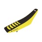 Housse de selle BLACKBIRD Double Grip 3 jaune/noir Suzuki RM-Z450 Housse de selle BLACKBIRD Double Grip 3 jaune/noir Suzuki RM-Z450