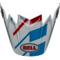 Visière BELL Moto-9S Flex - Banshee Gloss White/Red