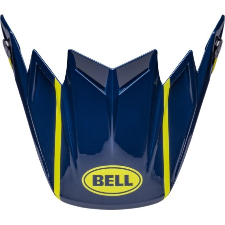 Visière BELL Moto-9S Flex - Sprint Gloss bleu/jaune