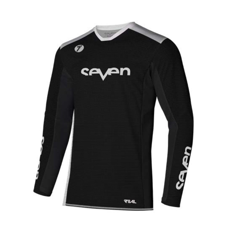 Maillot SEVEN Rival Staple Vented - noir Maillot SEVEN Rival Staple Vented - noir