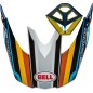 Kit visière et ventilation de bouche BELL Moto-10 Spherical - Tomac Replica 24 Gloss White/Gold Kit visière et ventilation de bouche BELL Moto-10 Spherical - Tomac Replica 24 Gloss White/Gold