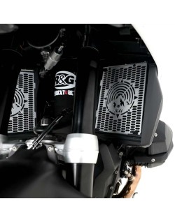 Protection de radiateur R&G RACING Pro aluminium - titane