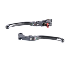 Kit levier de frein et embrayage LIGHTECH Magnésium/Aluminium Type K