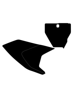 Fonds de plaque BLACKBIRD noir Husqvarna TC/FC