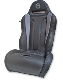 SEAT BLK/GREY RZR MOOSE