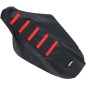 SEAT COVER RIBBED HON RED