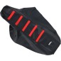SEAT COVER RIBBED HON RED