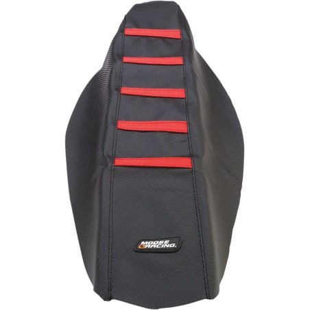 SEAT COVER RIBBED HON RED