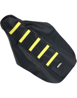 SEAT COVER RIBBED SUZ YEL