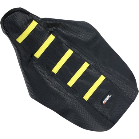 SEAT COVER RIBBED SUZ YEL