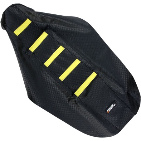 SEAT COVER RIBBED SUZ YEL