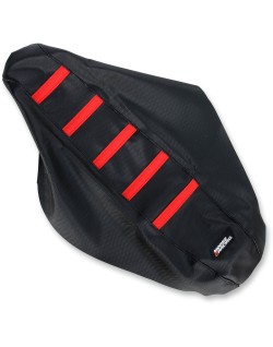 SEAT COVER RIBBED HON RED