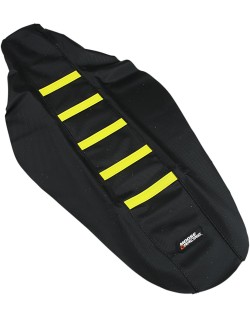 SEAT COVER RIBBED SUZ YEL