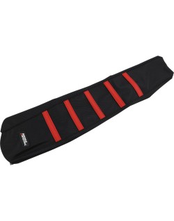 SEAT COVER RIBBED HON RED