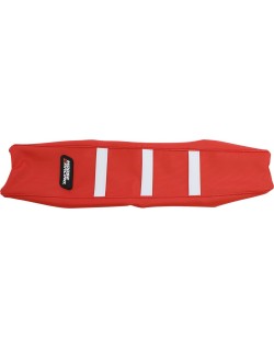 SEAT COVER RIBBED GAS RED