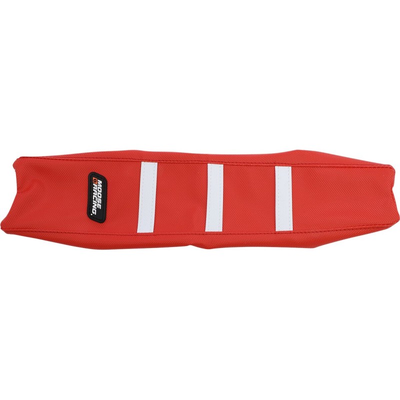 SEAT COVER RIBBED GAS RED