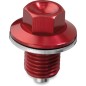 DRAIN PLUG MAGNETIC RED
