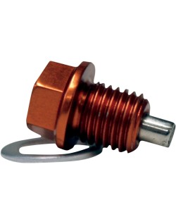 DRAIN PLUG MAGNETIC ORNG
