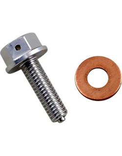 DRAIN PLUG MAGNETIC SLVR